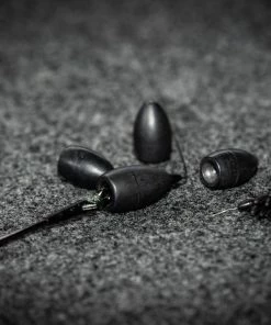 6th Sense Fishing 'Pitch Black' Tungsten - Flipping Weight Terminal Tackle