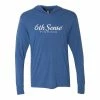 6th Sense Fishing Essential 6 - L/S Hooded Tee - Vintage Royal