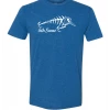 6th Sense Fishing Tee Shirts Anatomy Of A Crankbait Tee - Heather Cool Blue