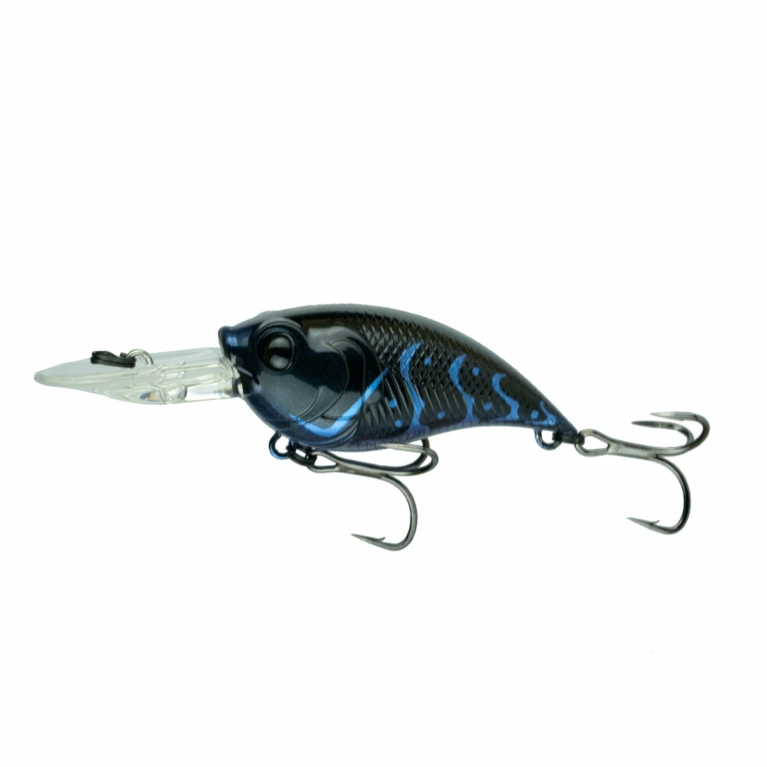 6th Sense Fishing Curve 55 - Black 'N' Blue Craw 3 6th Sense Fishing Curve 55 - Black 'N' Blue Craw