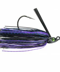 6th Sense Fishing Swim Jigs Divine Swim Jig - Black Light