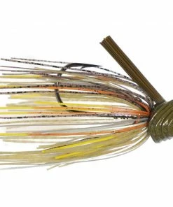 6th Sense Fishing Divine Scrape Grass Jig - Bluegill Fire