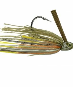 6th Sense Fishing Divine Braid Swim Jig - Bluegill Fire Braid Swim Jigs
