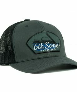 6th Sense Fishing Headwear Jigged Out - Charcoal/Black