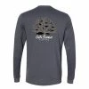 6th Sense Fishing Brushpiler - L/S Tee - Heather Metal Long Sleeve Tees