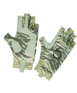 6th Sense Fishing Performance Apparel SOLIS Sun Gloves - TX Bass