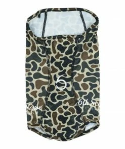 6th Sense Fishing Performance Apparel FishDry Sun Mask - Retro Camo