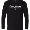6th Sense Fishing The Cruiser L/S Tee - Black Long Sleeve Tees