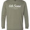 6th Sense Fishing The Cruiser L/S Tee - Heather Green Long Sleeve Tees