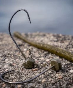 6th Sense Fishing Shakey Head - Green Pumpkin