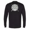 6th Sense Fishing Long Sleeve Tees Seal 6 - L/S Tee - Black