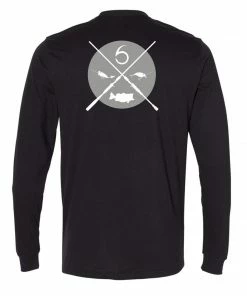 6th Sense Fishing Long Sleeve Tees Seal 6 - L/S Tee - Black