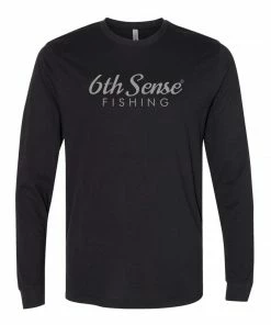 6th Sense Fishing Long Sleeve Tees Seal 6 - L/S Tee - Black