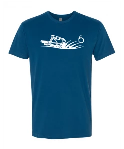 6th Sense Fishing Tee Shirts Vega Frog Tee - Cool Blue